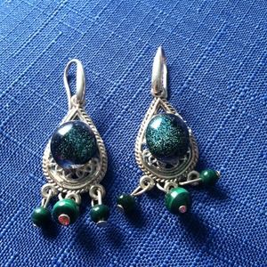 Sterling silver earrings