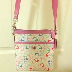 Colorful cross body bag