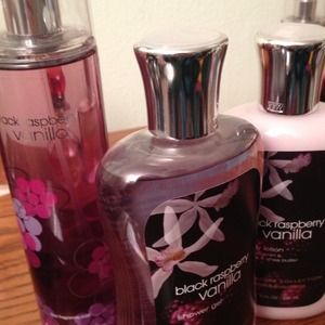 Black raspberry vanilla set