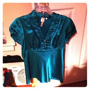 Blue dress shirt