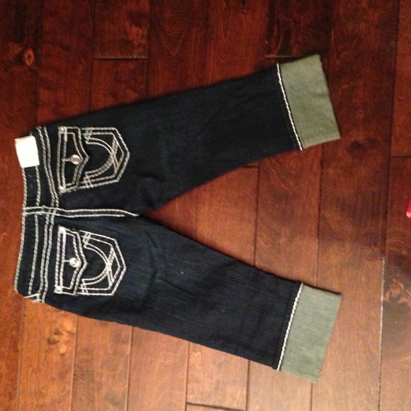 L A Idol Capri Jeans size 9