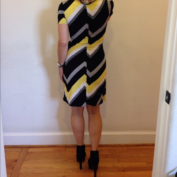 Love this faux style wrap dress so chic & classy - Picture 3 of 4