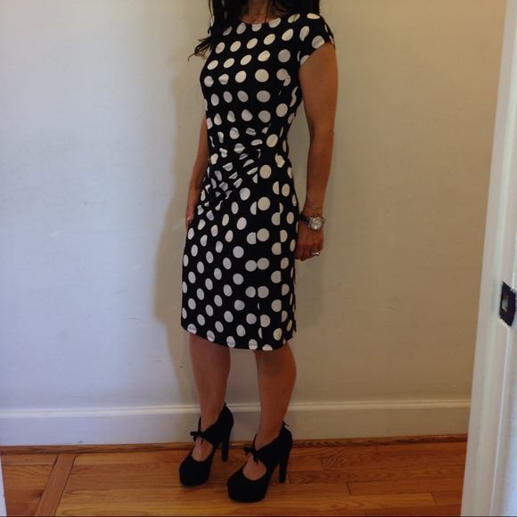 The Little "Polka Dotted" Dress - Picture 3 of 4