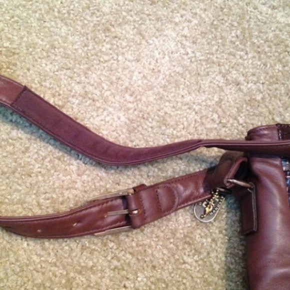 🚫SOLD🚫 Brown SAS Leather Cross-body Bag - Picture 3 of 3