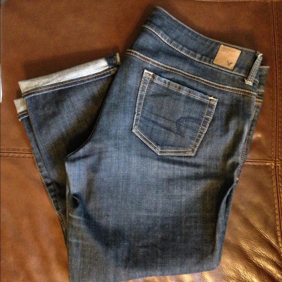 American Eagle artist crops/capris