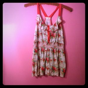 Flower tank top!!