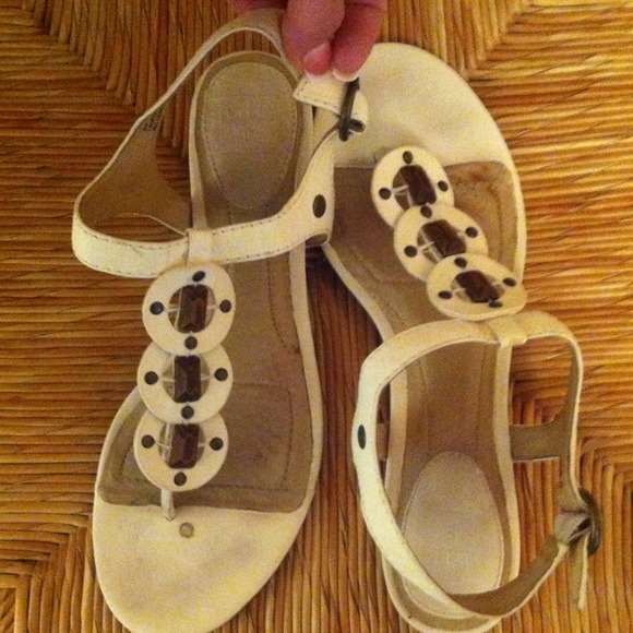 TRADED******Frye Leather Sandals