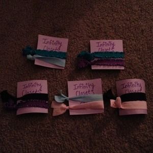 Elastic Hair Ties!! In packs of 2!