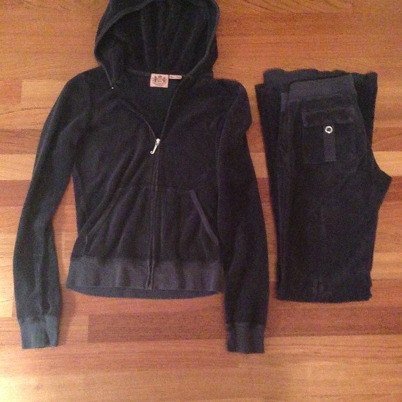 Juicy Couture terry cloth tracksuit.