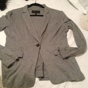 Sold bundle!  BCBG grey cotton blazer
