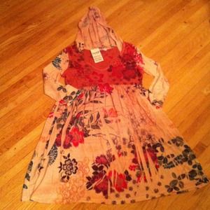 Casual Freedom pink floral dress