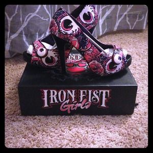 Iron fist eyeball pumps