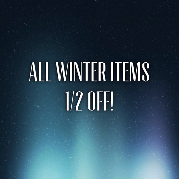All items marked ❄ 1/2 off