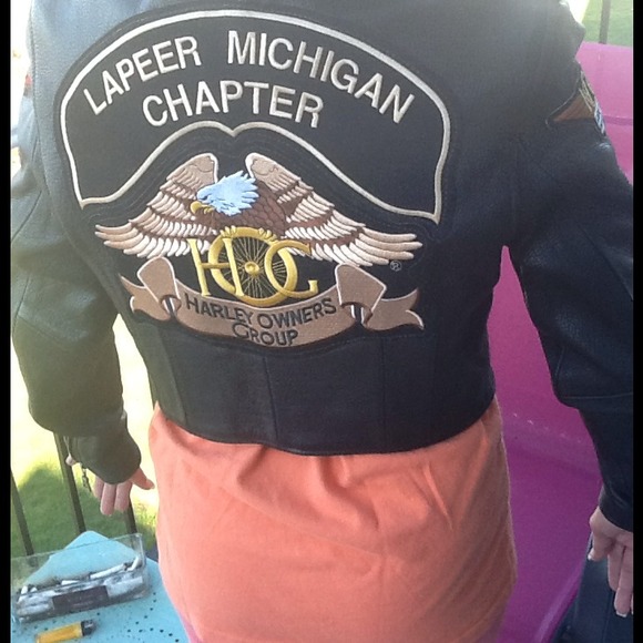 LEATHER RIDING JACKET - Picture 2 of 4