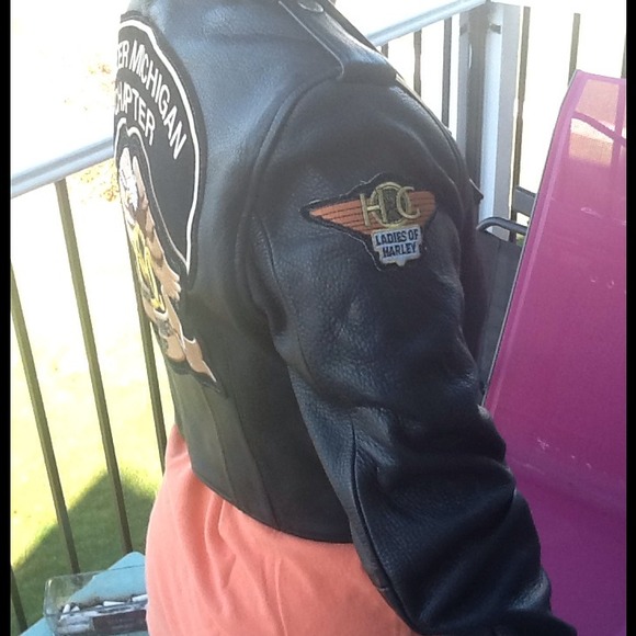 LEATHER RIDING JACKET - Picture 3 of 4