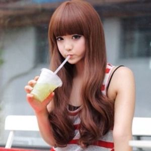 *Sold* Reddish Brown Wig