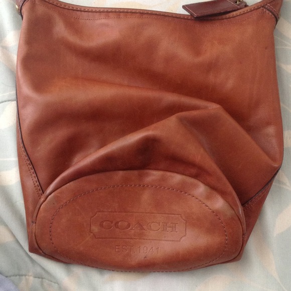 Coach Leather bucket bag