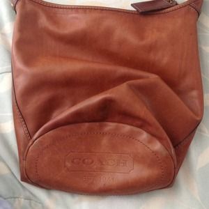 Coach Leather bucket bag
