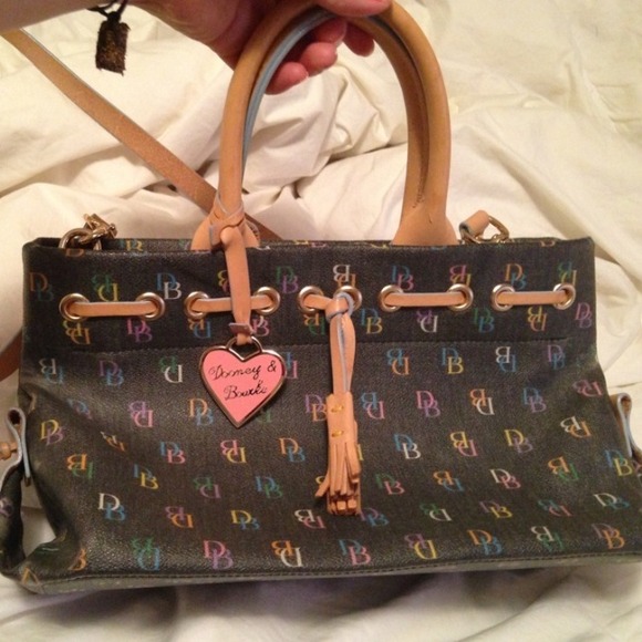 Dooney & Bourke Handbags - Dooney & Bourke tassel tote satchel