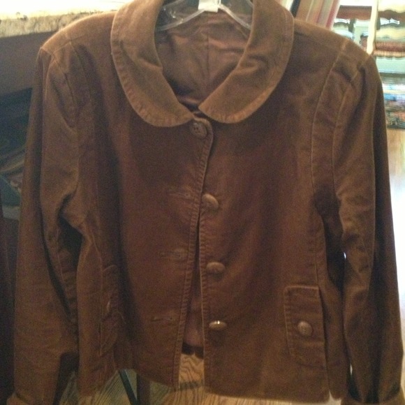 J crew cord jacket