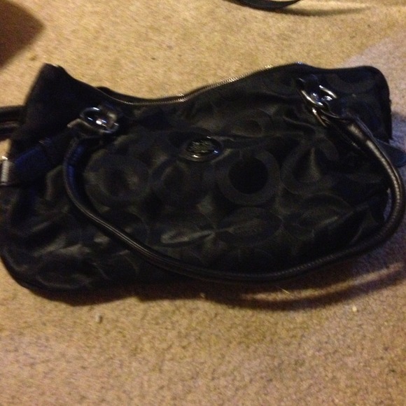 Authentic coach purse