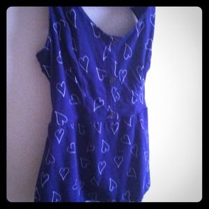 Blue hearted tank