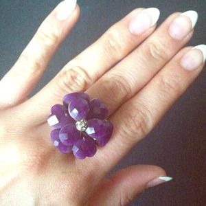 Flower Cocktail Ring