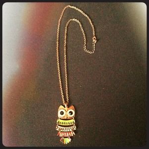 Give A Hoot Necklace