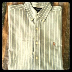 Ralph Lauren L Sleeve Stripped Shirt