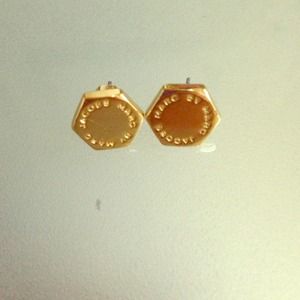 Marc by Marc Jacob gold studs