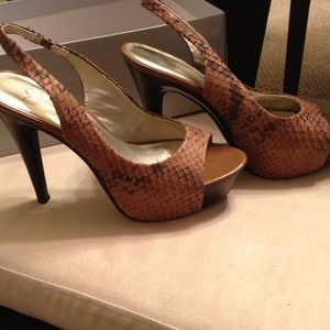 Sling back sandals....SOLD.....
