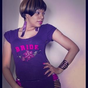 ✂️CUSTOM MADE BRIDE-2-BE Fitted T-Shirt✂️