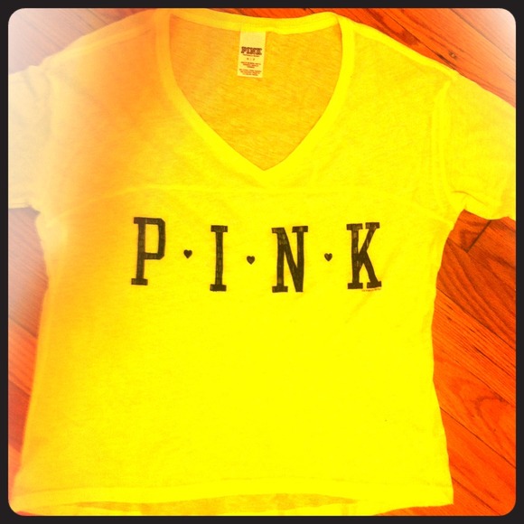 🚫Bundled! PINK neon yellow top