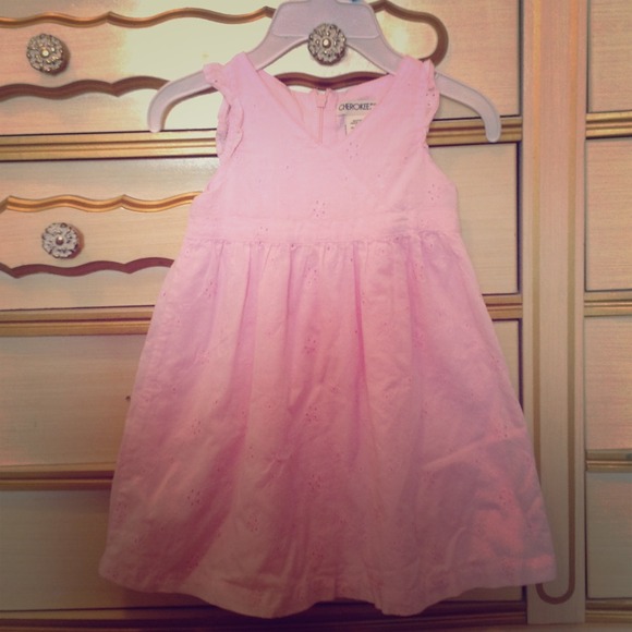 Adorable Cotton Eyelet Dress
