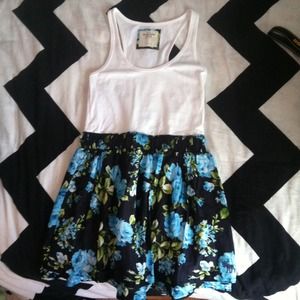 Hollister dress and navy shirt bundle