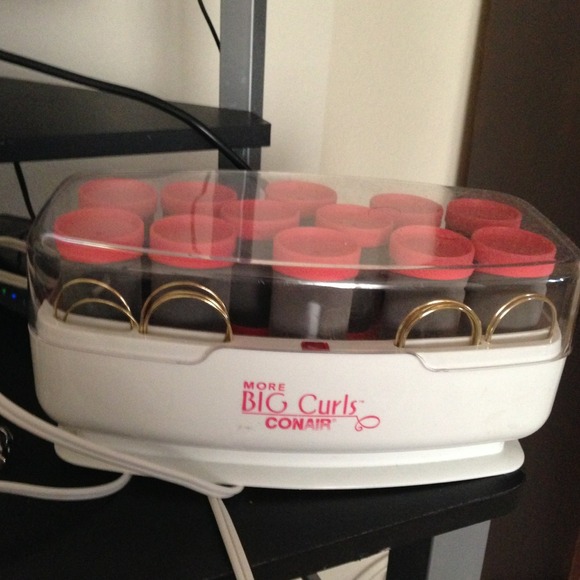 Big curls hot rollers complete set!