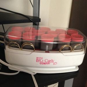 Big curls hot rollers complete set!