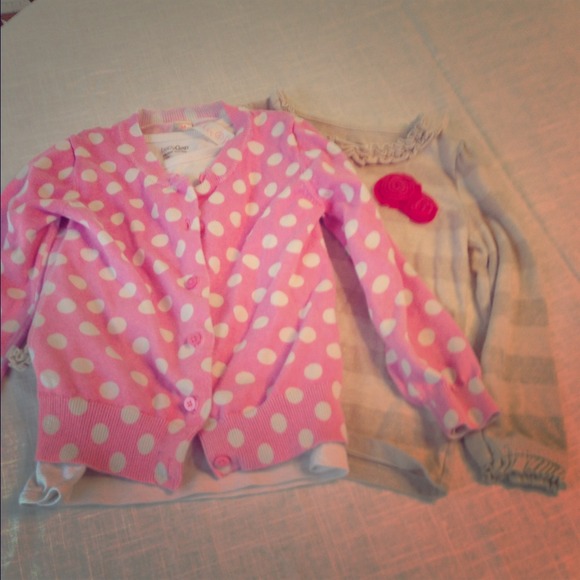 SOLD--3 Girls Tops, bundle Stacy