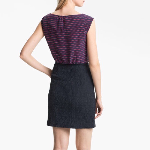 Marc Jacobs Veronica Mixed Blouson Dress - Picture 2 of 4