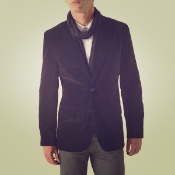 Brand New Calvin Klein suede Blazer Auntentic