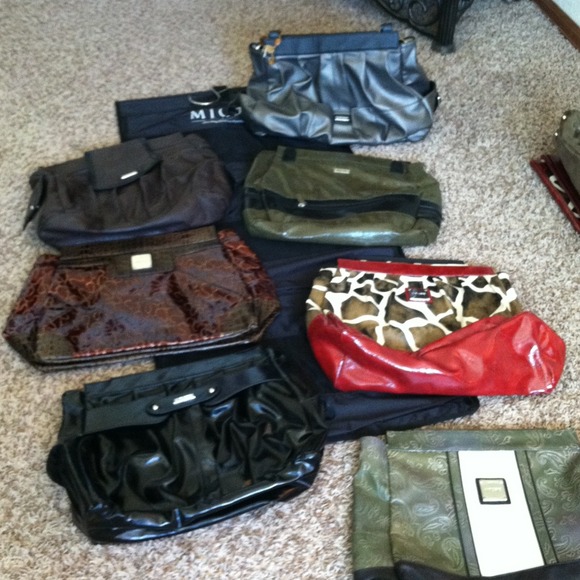 Large Miche purse, 7 covers and hanger