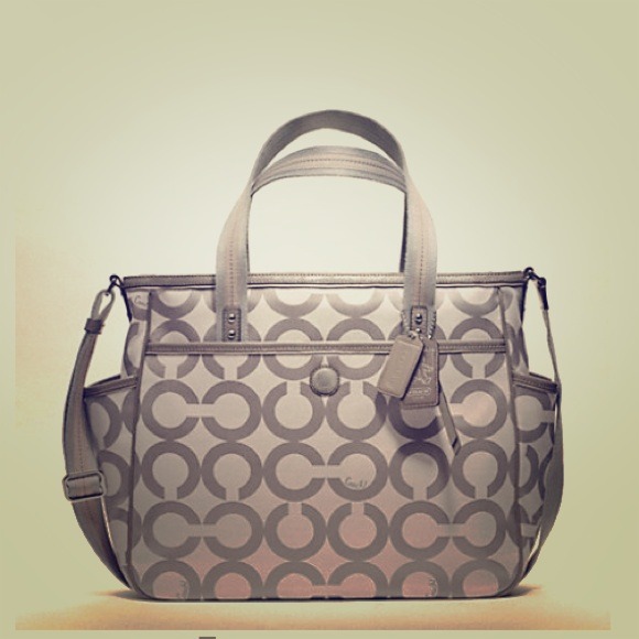 Coach baby bag