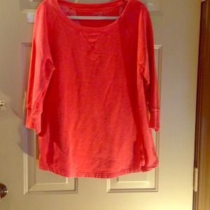 Coral Eddie Bauer Sweatshirt