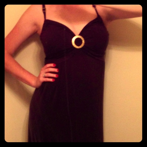 Brown Maxi Dress