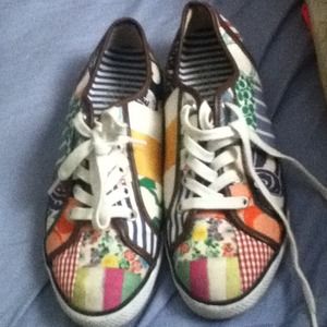 Coach used sneakers.