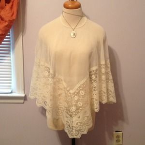 Vintage poncho