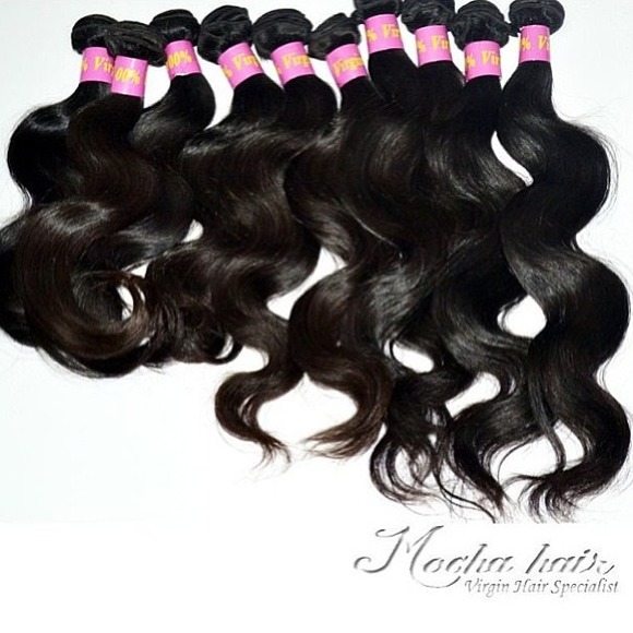 Virgin Unprocessed Human Hair Extensions