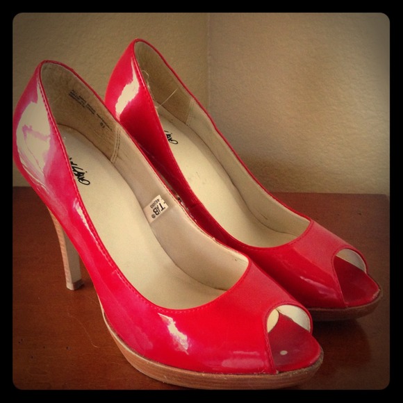Red high heels