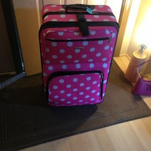 Polka Dot Suitcase