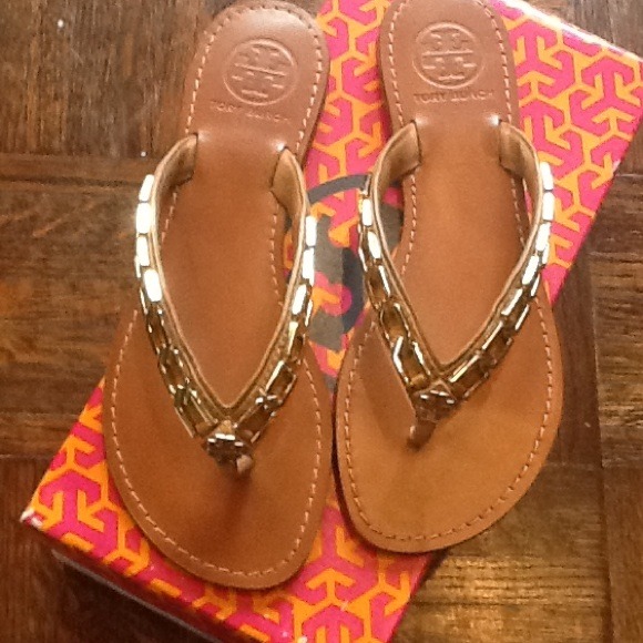 Tory Burch Shoes - Authentic Tory  Burch tan Sandals